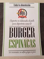 BURGER ESPINACAS