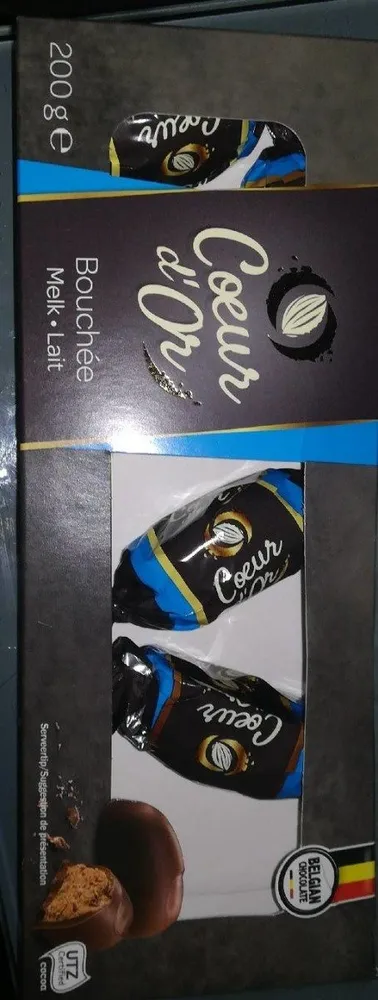 Cœur d'or, bouchée au lait