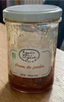 Confiture prune du jardin