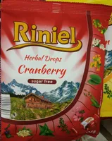 Herbal drops cranberry