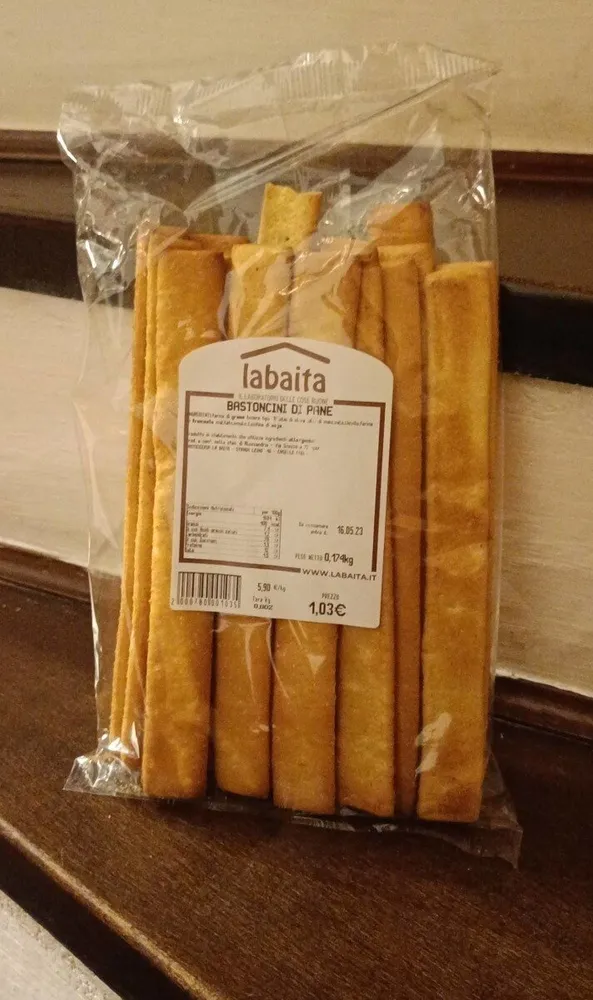 Bastoncini di pane