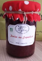 Confiture fraise au coquelicot