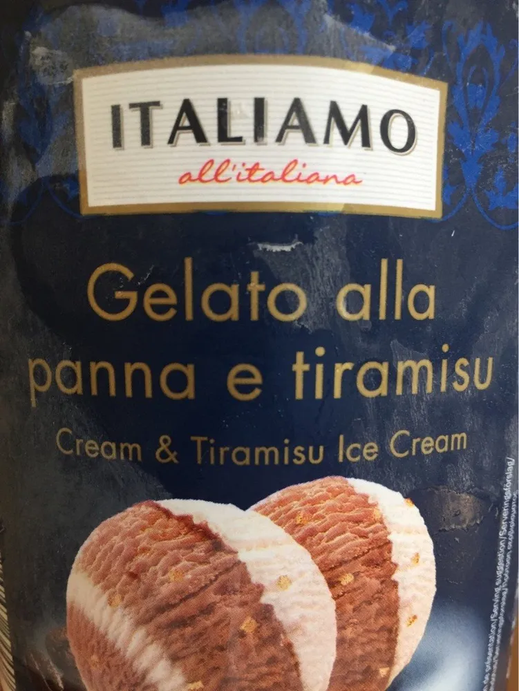 Crème Glacée Tiramisu Aux Brisures De Biscuits,Marque Gelatelli
