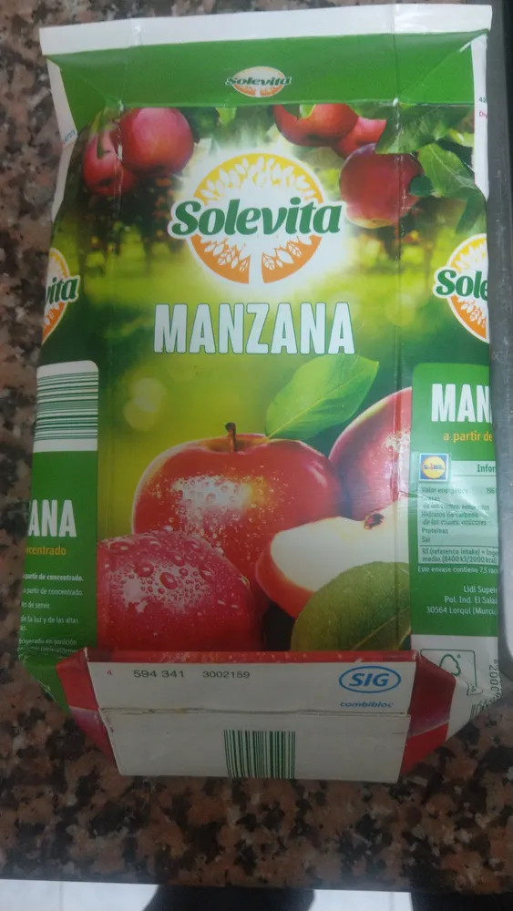 Zumo de Manzana