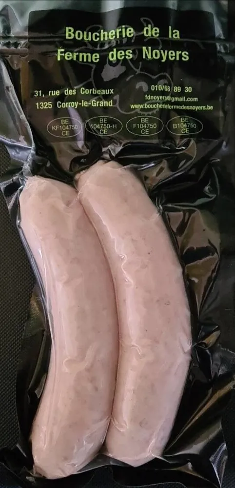 Boudin blanc BIO