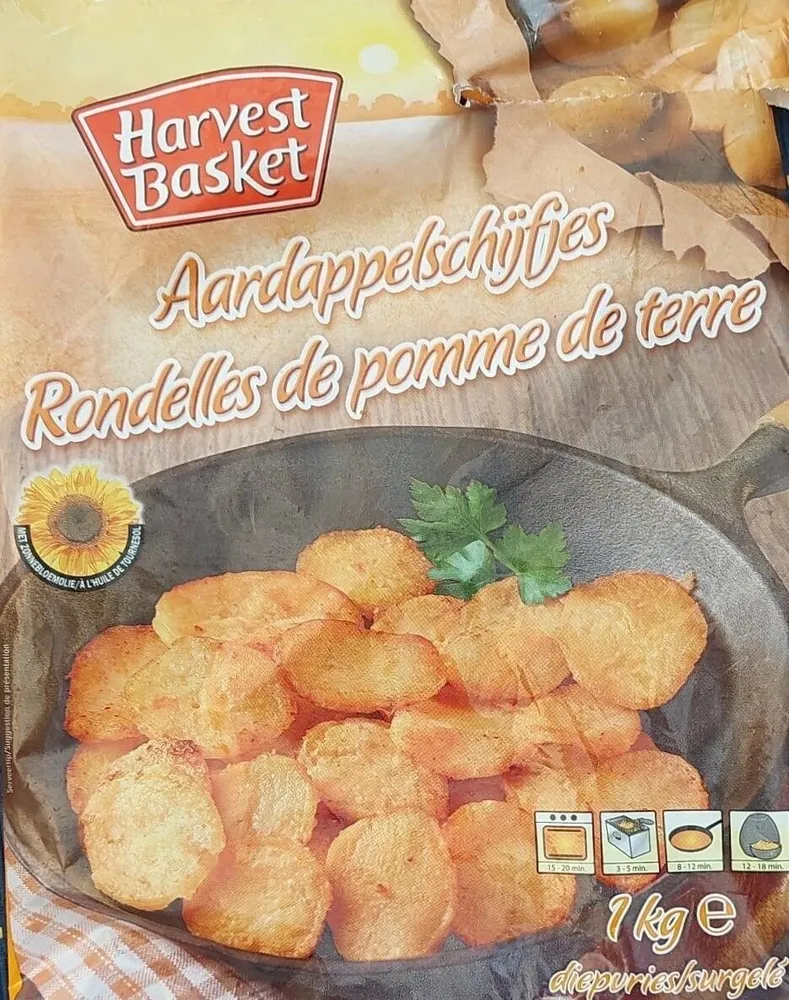 Rondelles de pomme de terre