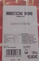 Arrosticini ovino adulti