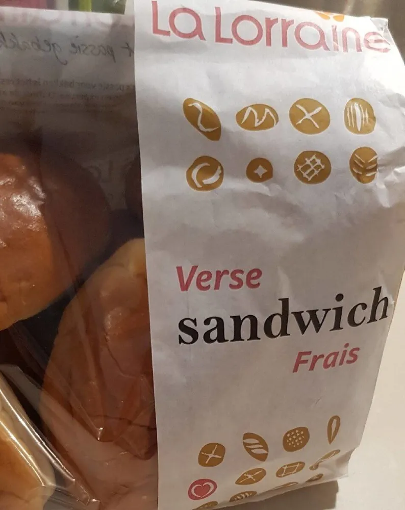 Sandwich mous frais la Lorraine