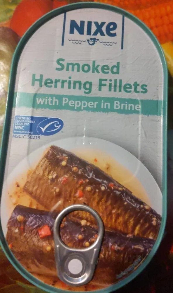 Smoked herring fillets