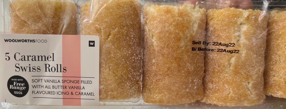 Caramel Swiss Roll