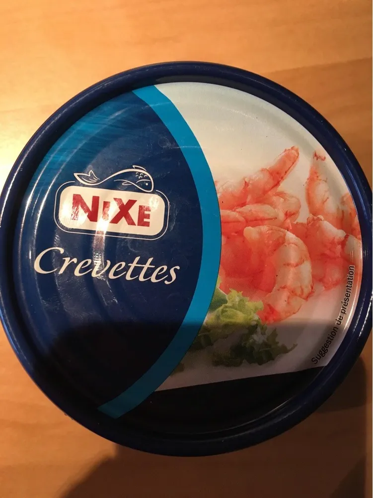 Crevettes boite