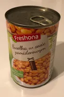 Fasola biała w sosie pomidorowym