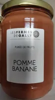 Purée de fruits pomme banane