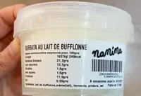 burrata au lait de bufflonne