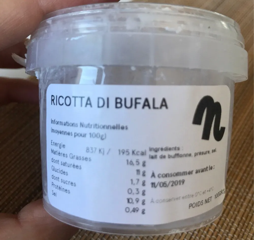 Ricotta di bufala