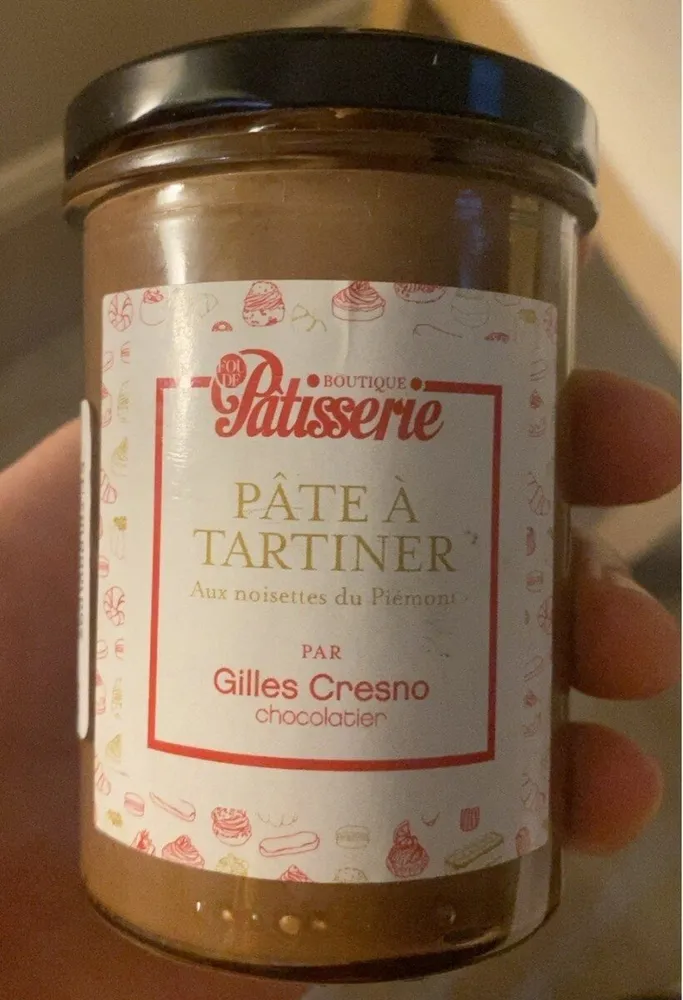 Pate a tartiner aux noisettes de piemont