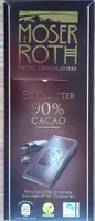 Edelbitter-Schokolade 90% Cacao