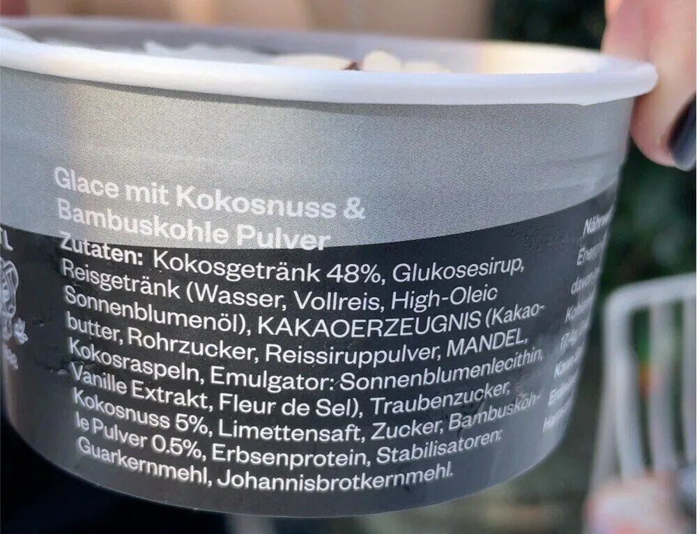 Kokos Kohle Eis