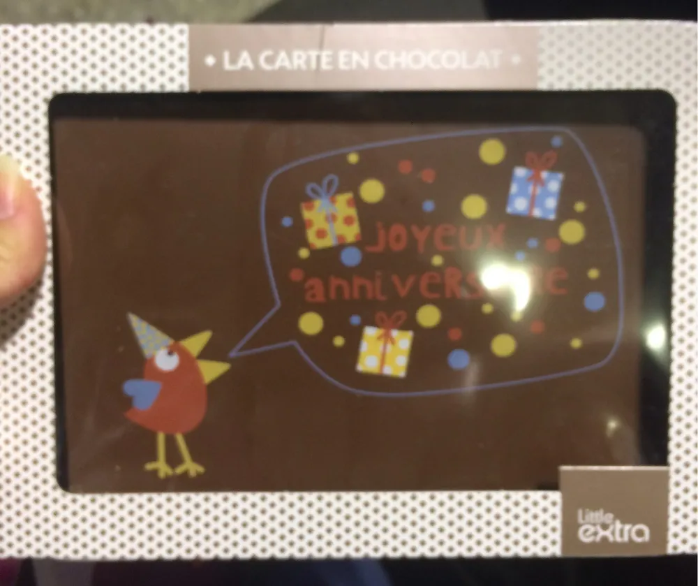 La Carte en Chocolat