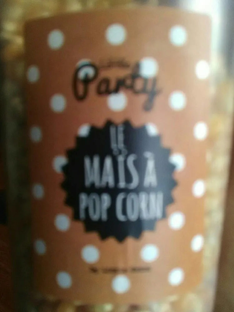 Mais a pop corn
