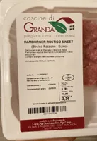 Hamburger rustico sweet