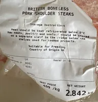 Boneless Pork Shoulder Steak