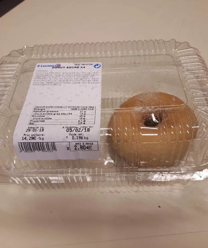 Donuts  nature sucre