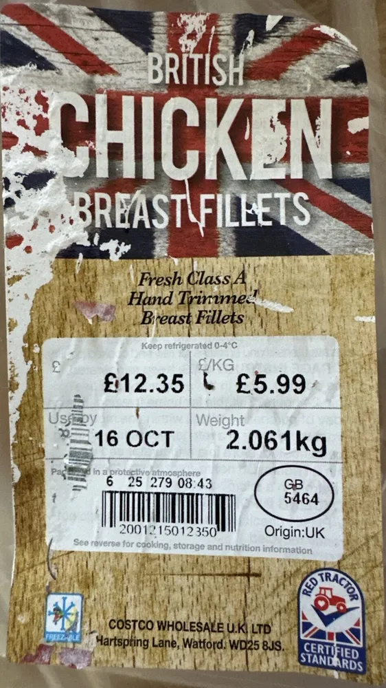 British Chicken Breast Fillets