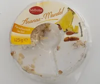 Frischkäse, Ananas, mandel