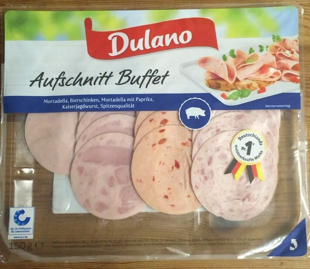Aufschnitt Buffet, Mortadelle, Jagdwurst Usw.