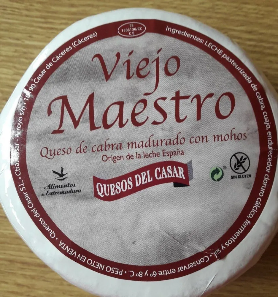 Queso de cabra madurado con mohos