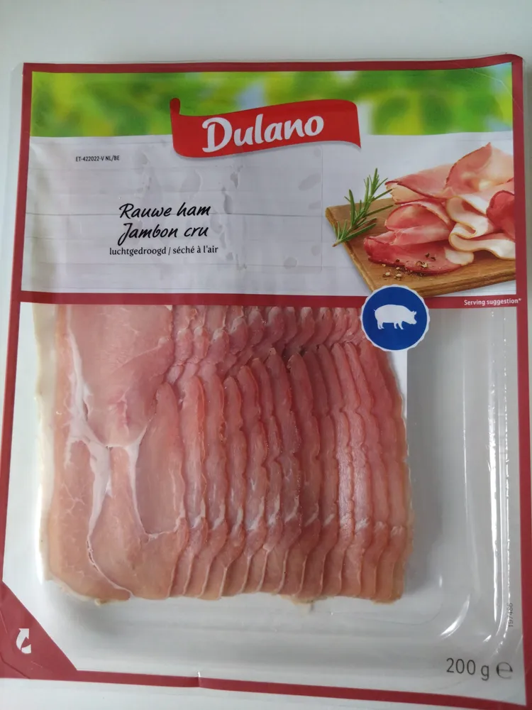 Raw ham