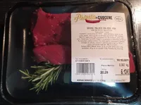 Bovino tagliata con pepe rosa