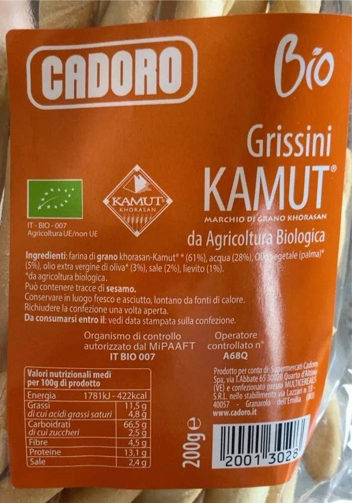 Grissini kamut