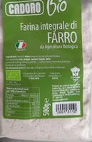 Farina integrale di farro da agricoltura biologica