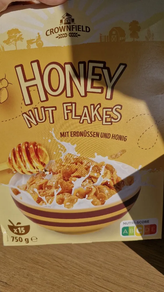 Crunchy Flakes Erdnüsse & Honig