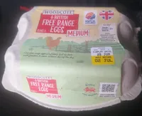6 BRITISH FREE RANGE EGGS MEDIUM