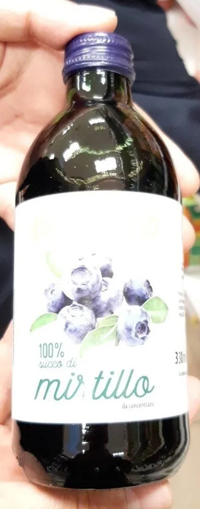bio succo mirtillo