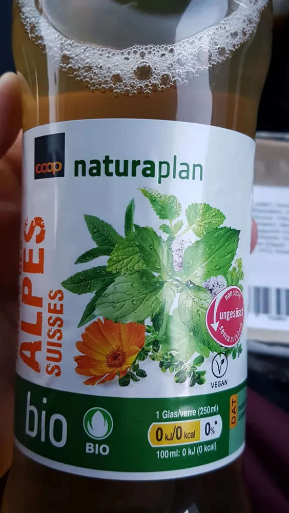 Herbes des alpes sans sucre