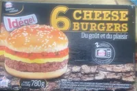 6 cheese burgers