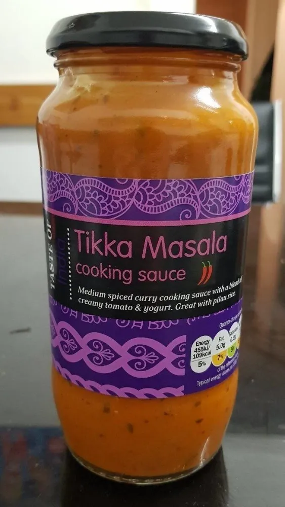 Tikka Masala Cooking Sauce