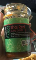 Thai red curry paste