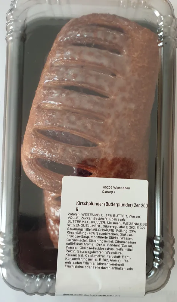 Kirschplunder (Butterplunder)