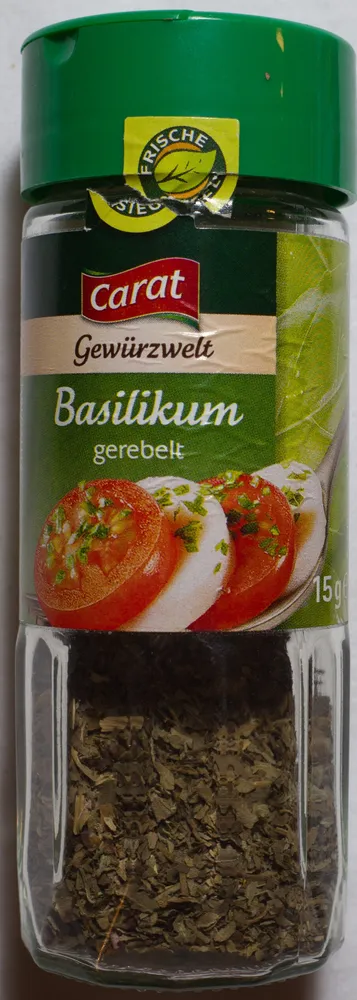 Basilikum gerebelt