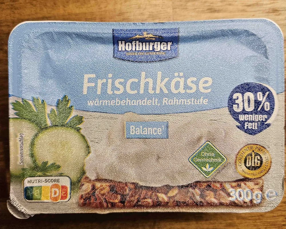 Frischkäse Balance