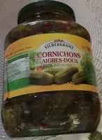 Cornichons aigres-doux