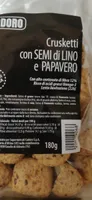 Crusketti con semi di lino e papavero