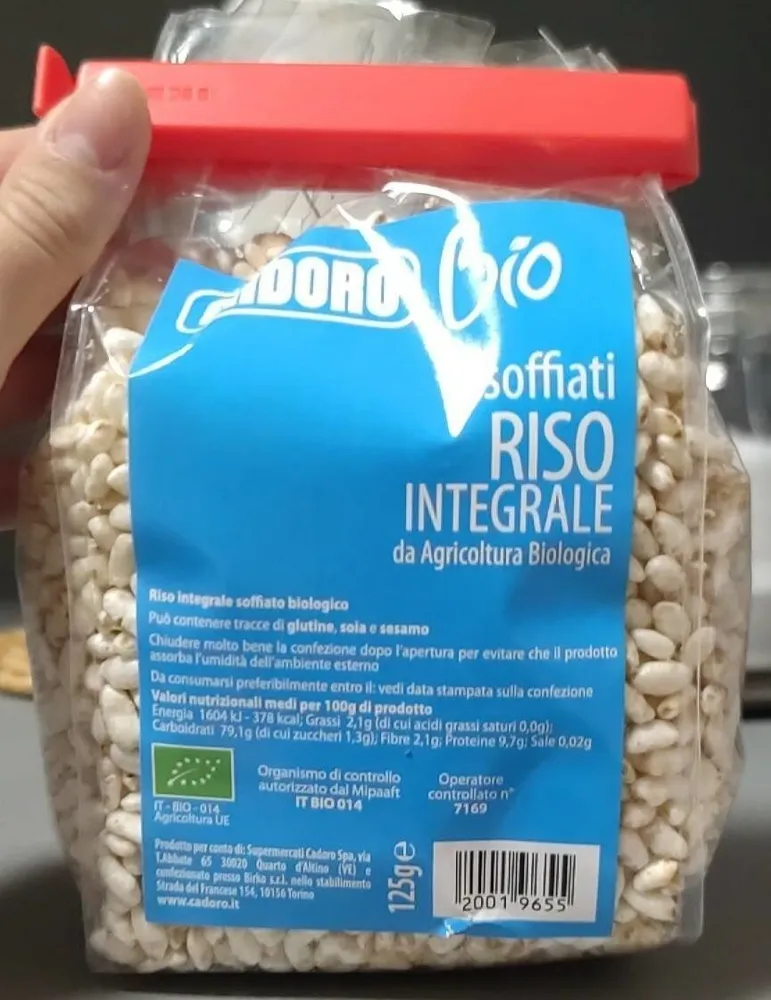 Riso soffiato bio