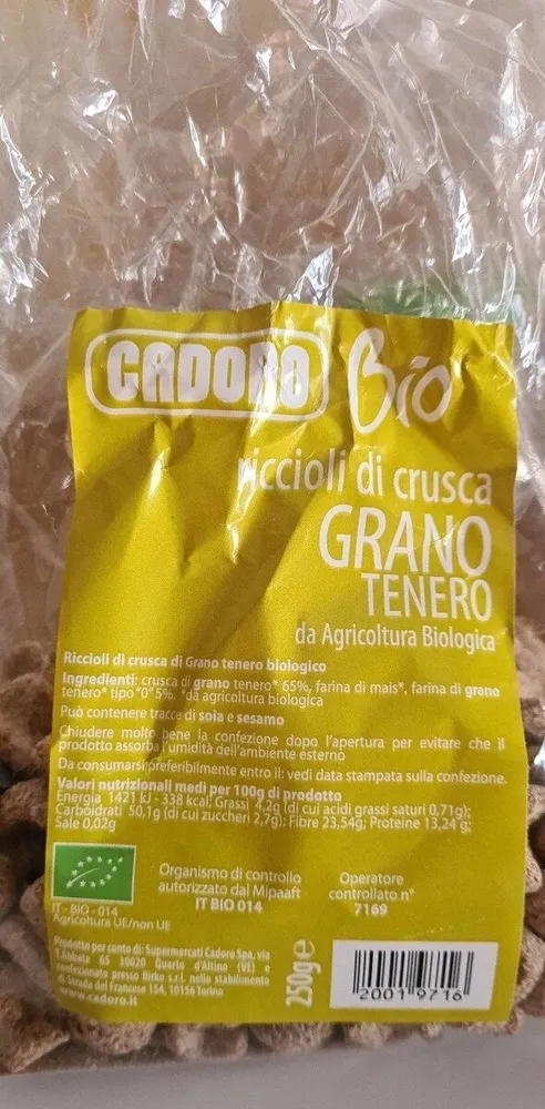 Riccioli di crusca grano tenero