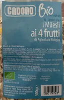 Muesli ai 4 frutti